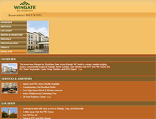 Tablet Screenshot of ncraleighhotel.com